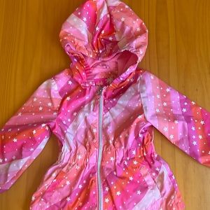 BUNDLE ADD ON Pink Platinum Rain Jacket/Coat Size 18m